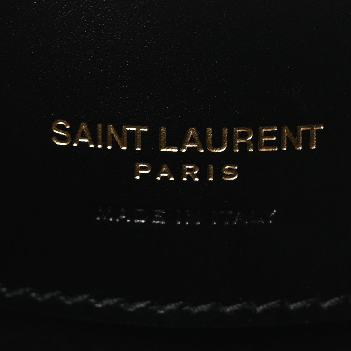 Shiny Calfskin Le 37 Mini Bucket Bag Black