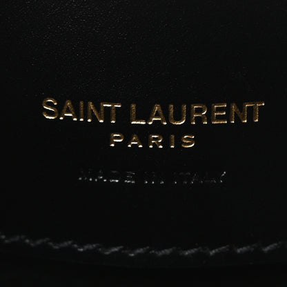 Saint Laurent Shiny Calfskin Le 37 Mini Bucket Bag Black 6 of 10