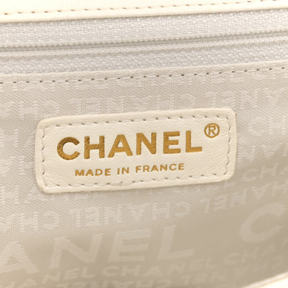 Chanel Lambskin Chocolate Bar Leo Lion Flap White 6 of 15