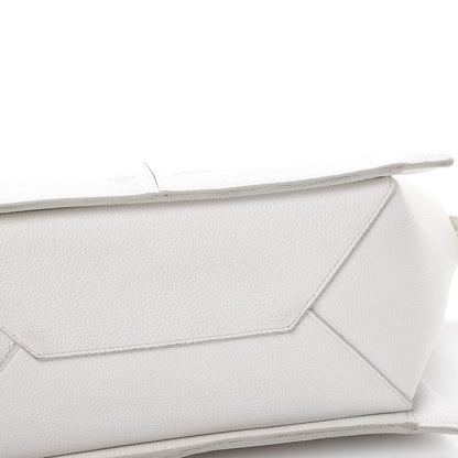 Celine Baby Grained Calfskin Small Tri-Fold Bag White 11 of 11