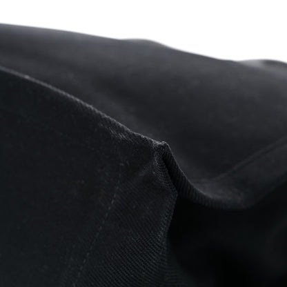 Saint Laurent Linen Calfskin Rive Gauche Tote Black 11 of 14