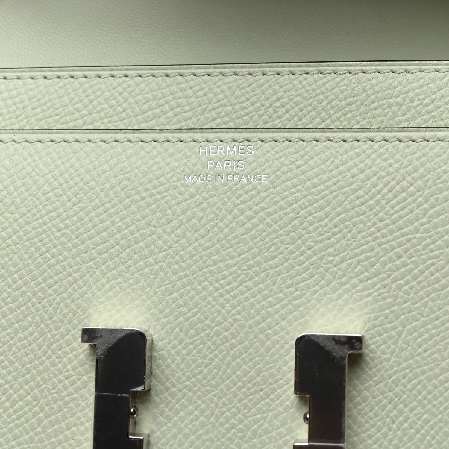 Hermes Epsom Constance Long To Go Wallet Vert Fizz 6 of 8