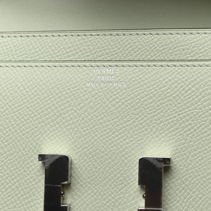 Hermes Epsom Constance Long To Go Wallet Vert Fizz 6 of 8