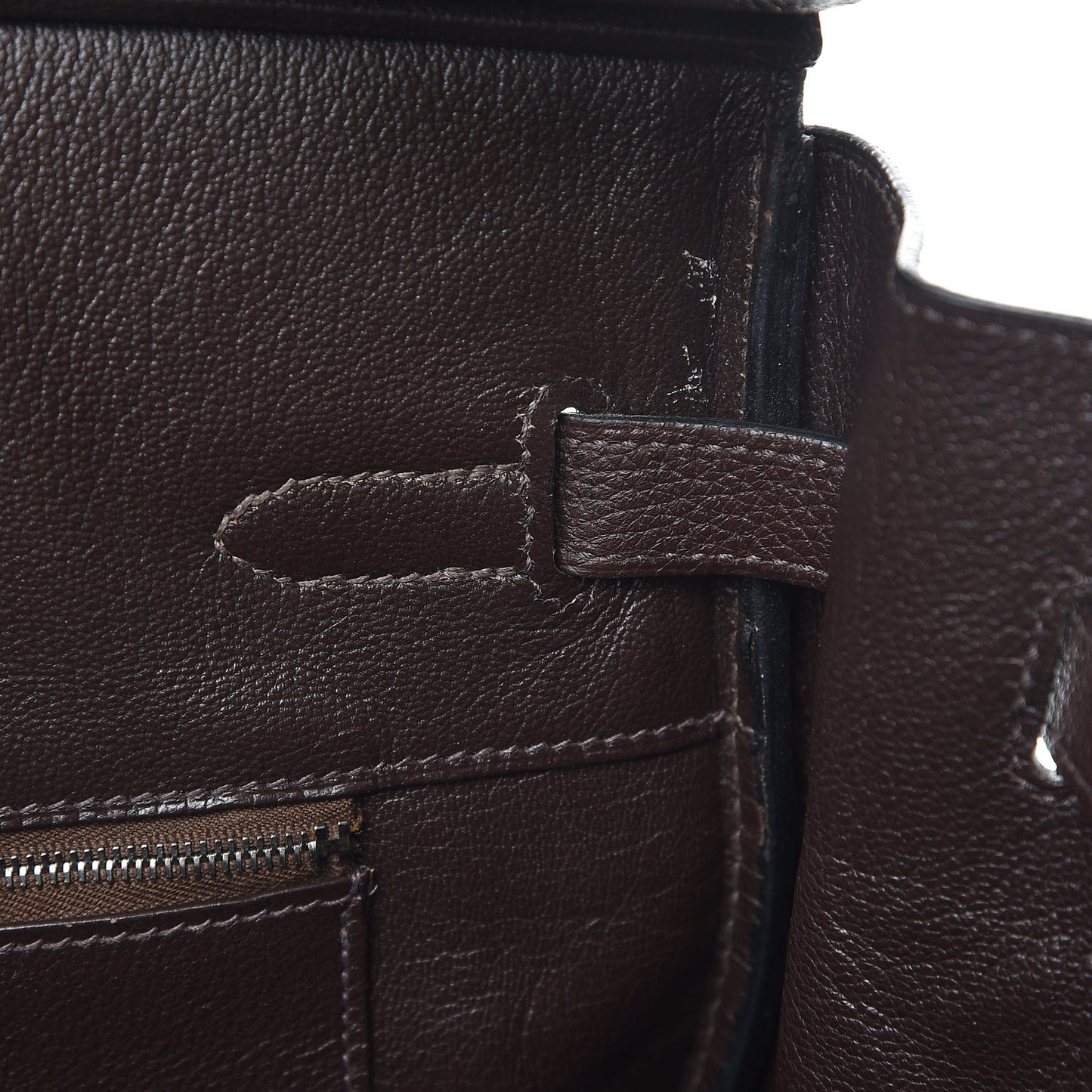 Togo Birkin 35 Chocolate