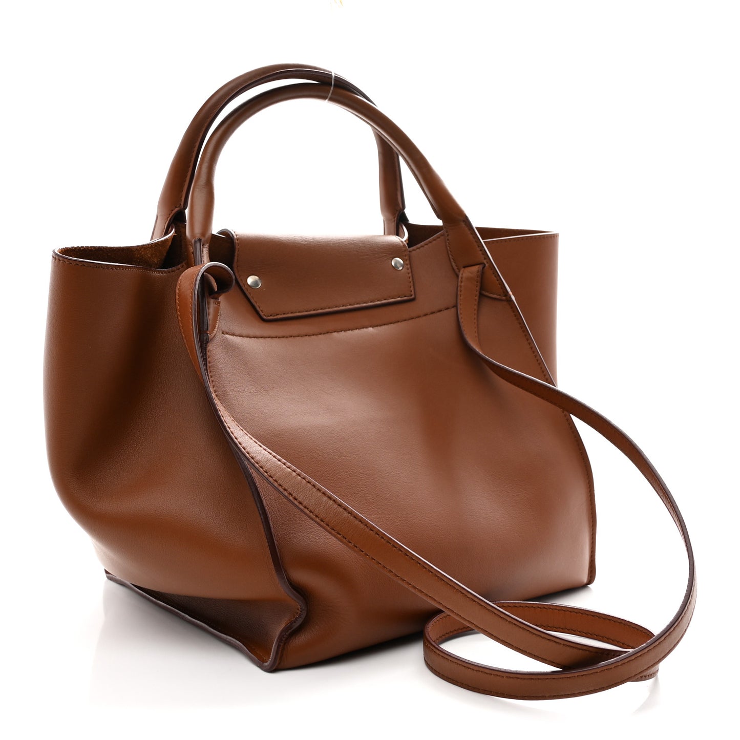 Smooth Calfskin Small Big Bag Tan
