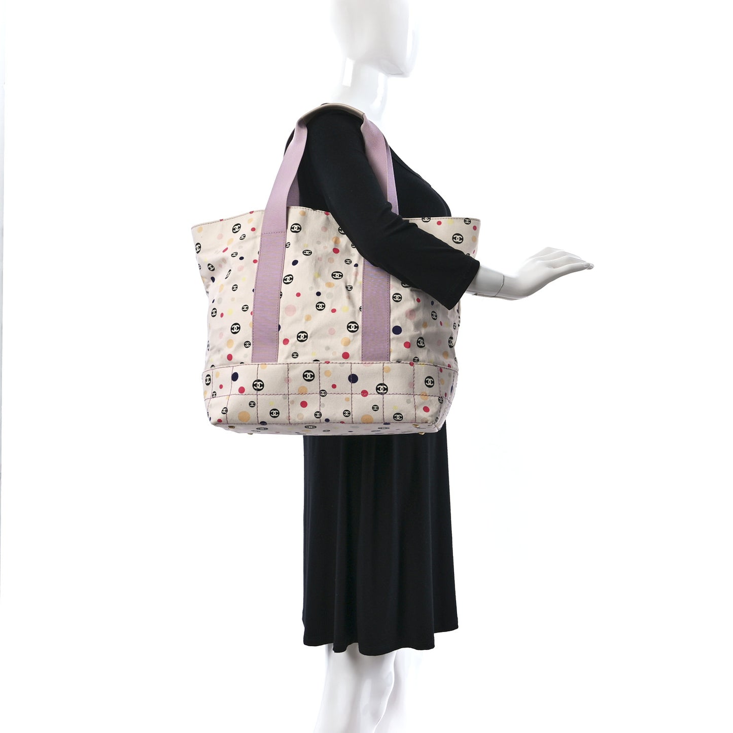 Canvas CC Print Tote Multicolor
