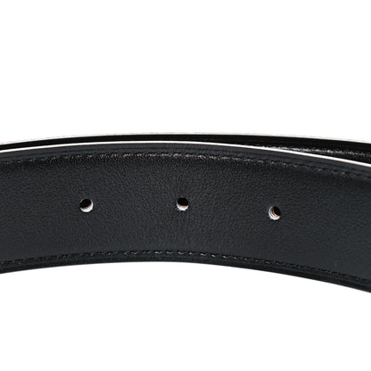 Hermes Box Togo 32mm Belt Strap 85 Black Gold 4 of 4