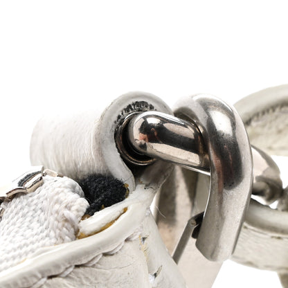 Balenciaga Agneau Arena Le Cagole Mini Purse With Chain Optic White 15 of 19