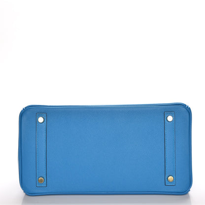 Hermes Epsom Birkin 30 Bleu Zanzibar 6 of 27
