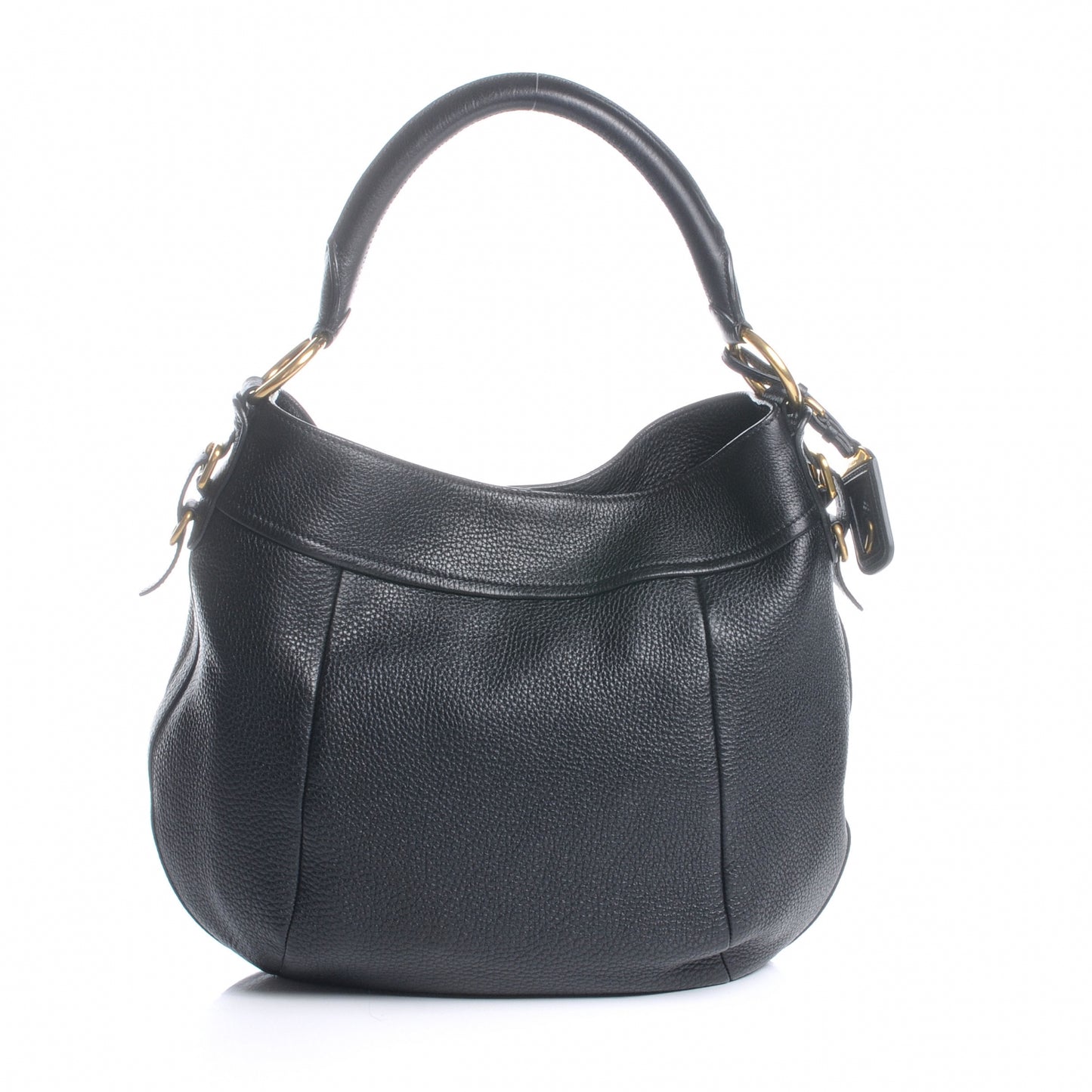 Vitello Daino Hobo Nero Black