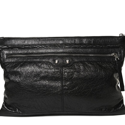 Balenciaga Agneau Arena Classic Hardware Large Clip Black 8 of 13