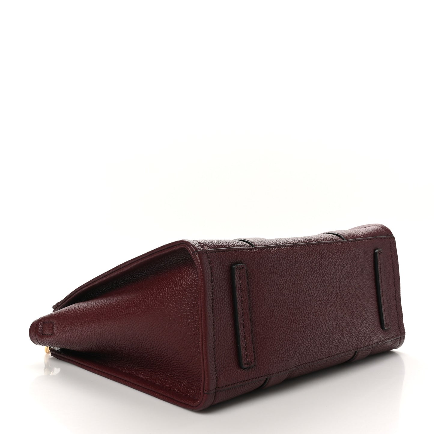 Grained Calfskin Medium The Tote Bag Chianti