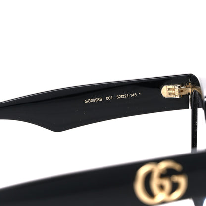 Gucci Rectangle 52mm Frame Sunglasses GG0998S Black 5 of 8