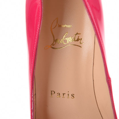 Christian Louboutin Patent Bianca 120 Pumps 37 Hot Pink 7 of 7