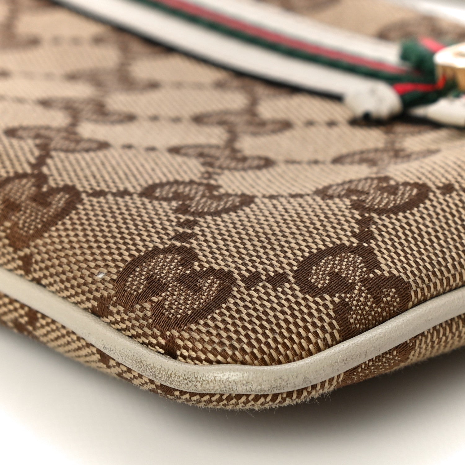 Gucci Monogram Mayfair Wristlet Off White 10 of 15