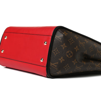 Louis Vuitton Calfskin Monogram Kimono Tote Cherry 10 of 12