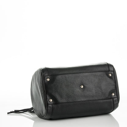 Gucci Pebbled Calfskin Medium Soho Boston Black 4 of 7