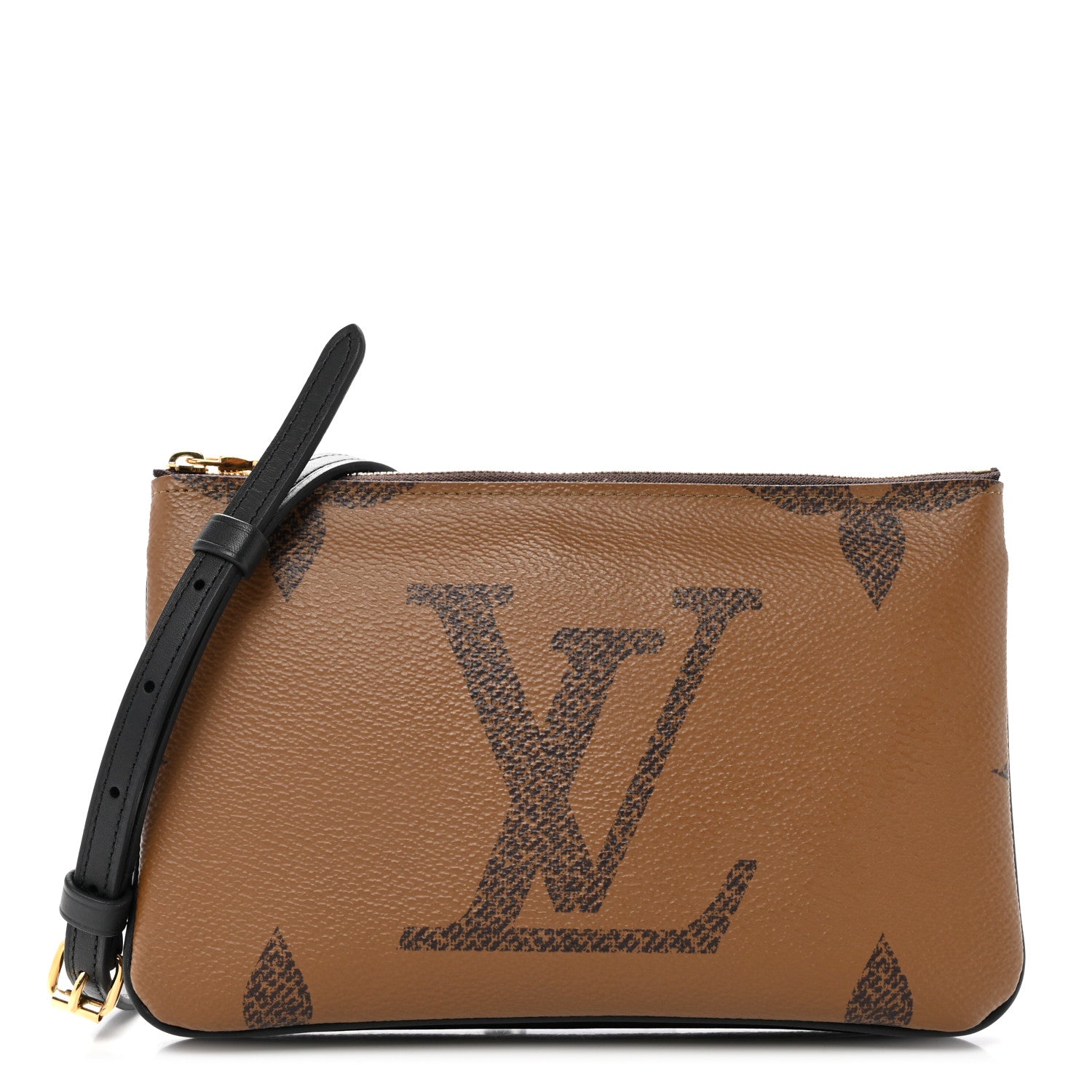 Louis Vuitton Reverse Monogram Giant Double Zip Pochette 1 of 11