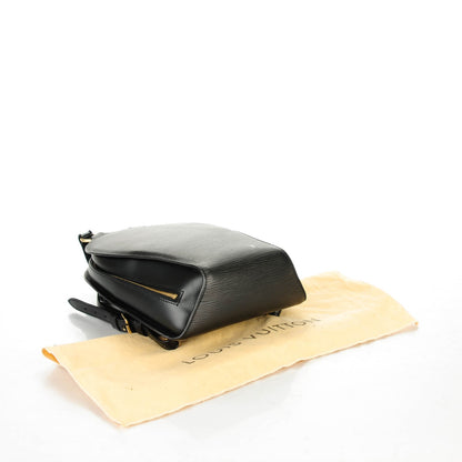 Louis Vuitton Epi Mabillon Backpack Black 4 of 7