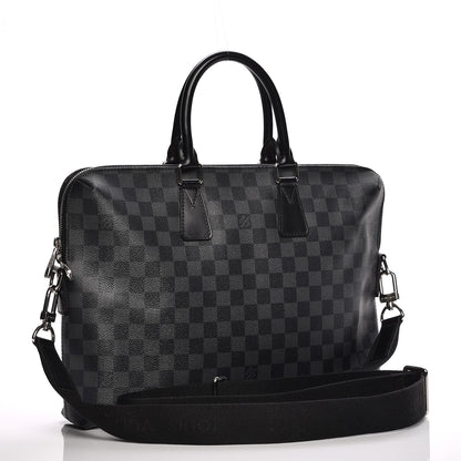 Louis Vuitton Damier Graphite Porte-Documents Jour 3 of 10