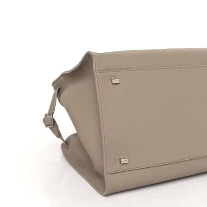 The Row Matte Grained Calfskin Soft Margaux 15 Dark Taupe 7 of 8