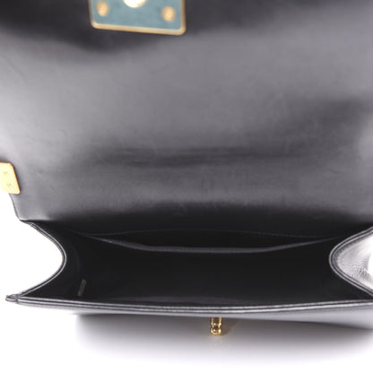 Chanel Lambskin Quilted Medium Boy Flap Black 4 of 9