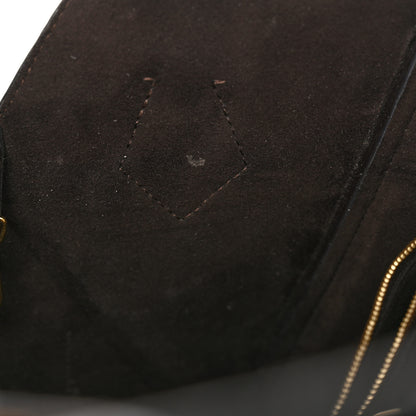 Louis Vuitton Calfskin Monogram Kimono Tote PM Black 13 of 15