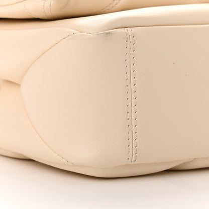 Bulgari Calfskin Matelasse Mini Serpenti Cabochon Crossbody Bag Ivory Opal 9 of 23