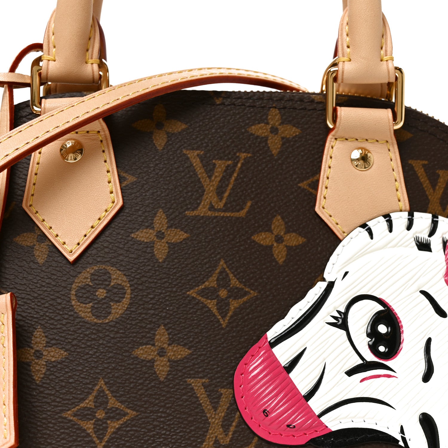 Louis Vuitton LV X Sun Yitian Monogram Zebra Alma BB 7 of 10