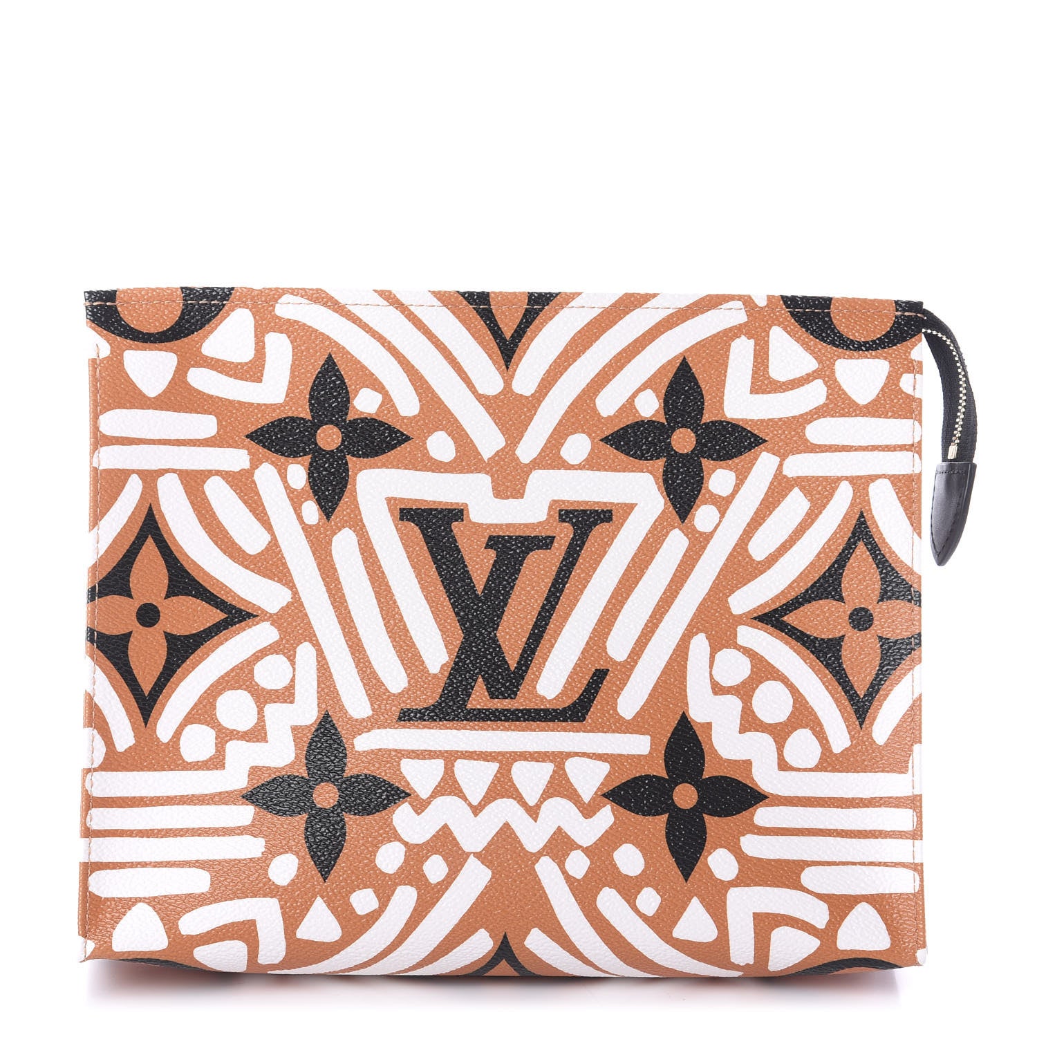 Louis Vuitton Monogram Giant Crafty Pochette Toiletry 26 Creme Caramel 1 of 5