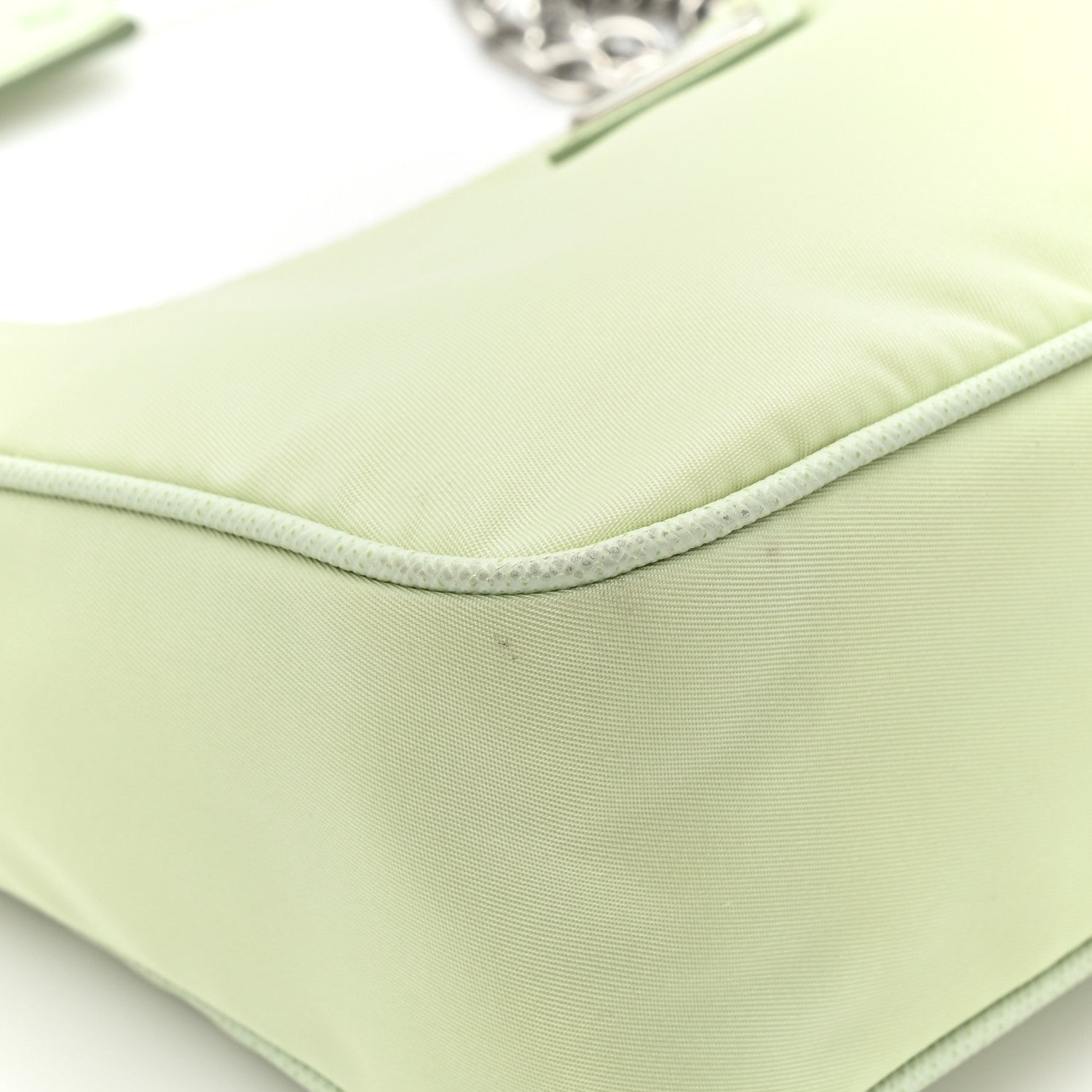 Prada Re-Nylon Saffiano Re-Edition 2005 Shoulder Bag Acqua 9 of 10