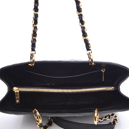 Chanel Caviar Quilted Grand Shopping Tote GST Black 5 of 10