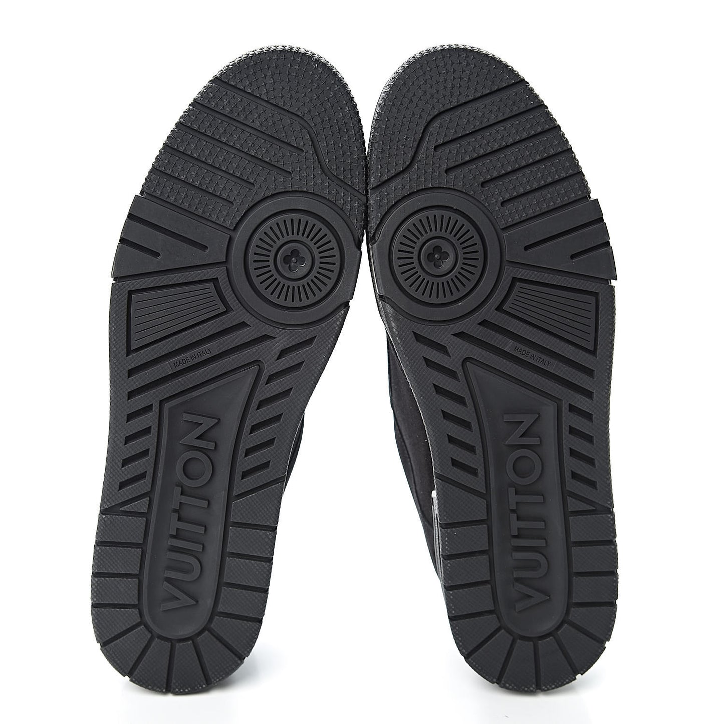Suede Uniform Sneakers 10 Black