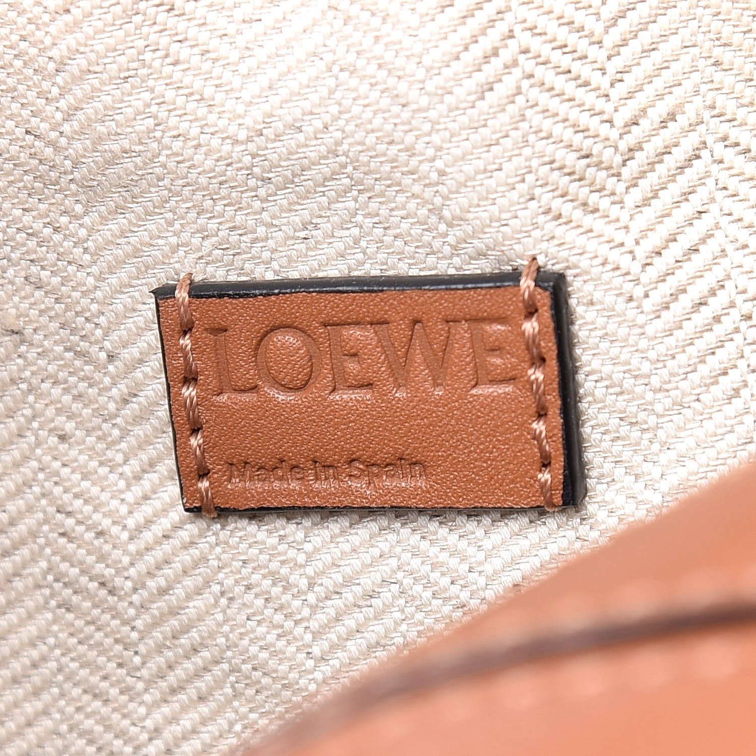 Loewe Calfskin Mini Puzzle Bag Tan 8 of 9