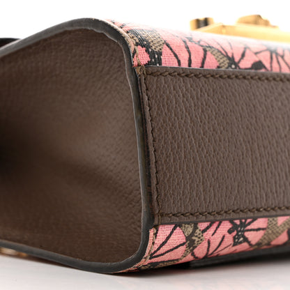 Gucci GG Supreme Monogram Bengal Small Padlock Shoulder Bag Beige Pink 10 of 13