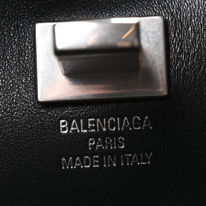 Balenciaga Smooth Calfskin Large Bel Air Carry All Bag Black 6 of 9