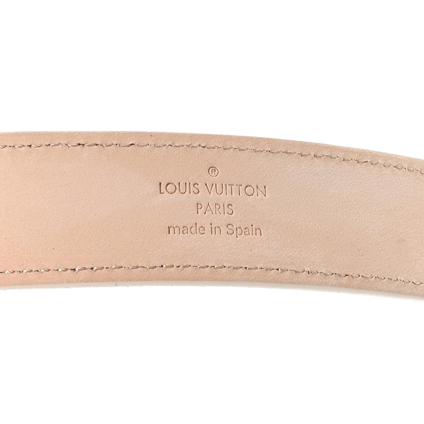 Monogram Multicolor 30mm Belt 90 36 White