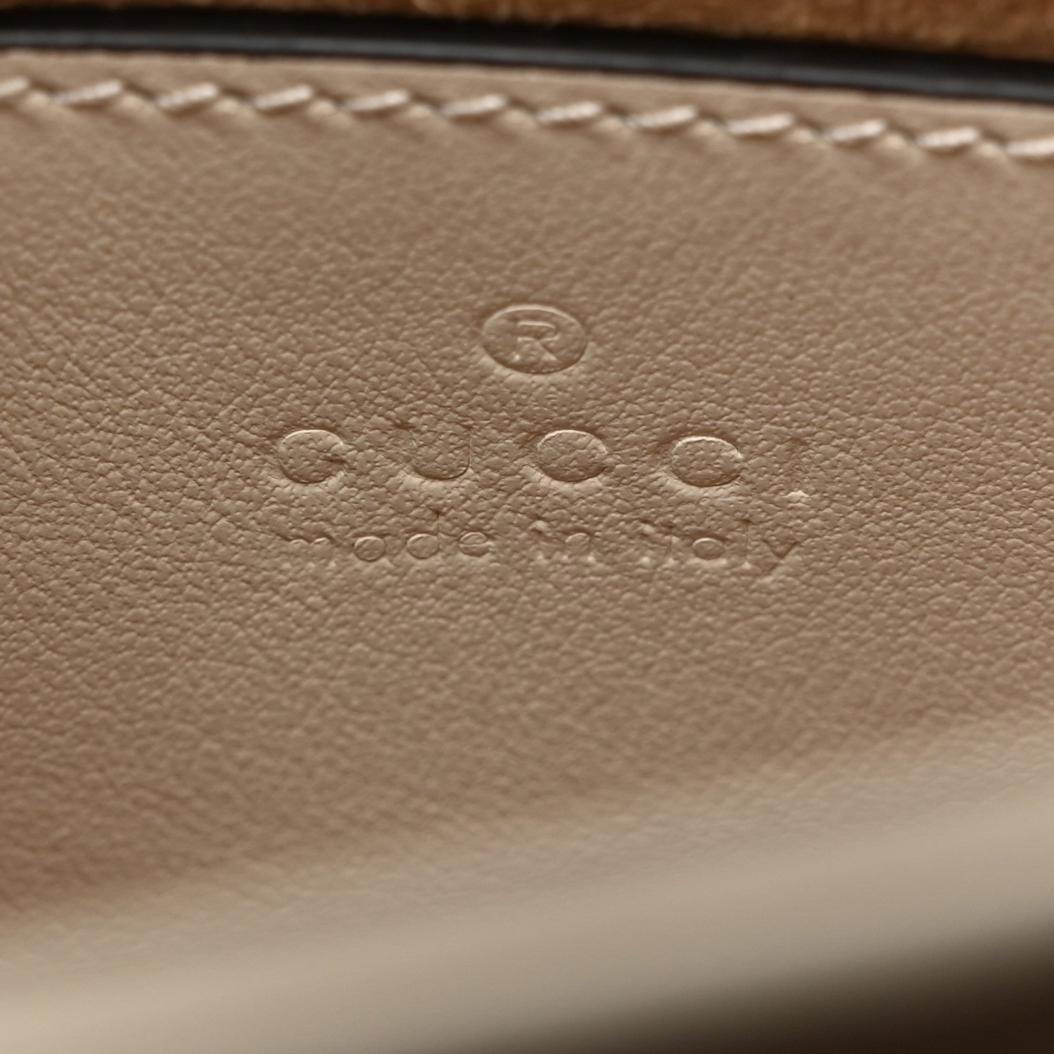 Gucci Calfskin Matelasse Mini GG Marmont Top Handle Shoulder Bag White 6 of 11