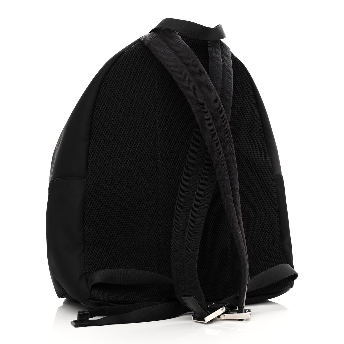 Nylon Vitello Elite Monster Eyes Rounded Backpack Black Yellow