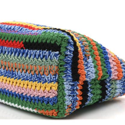 Miu Miu Fabric Crochet Pouch Multicolor 10 of 10