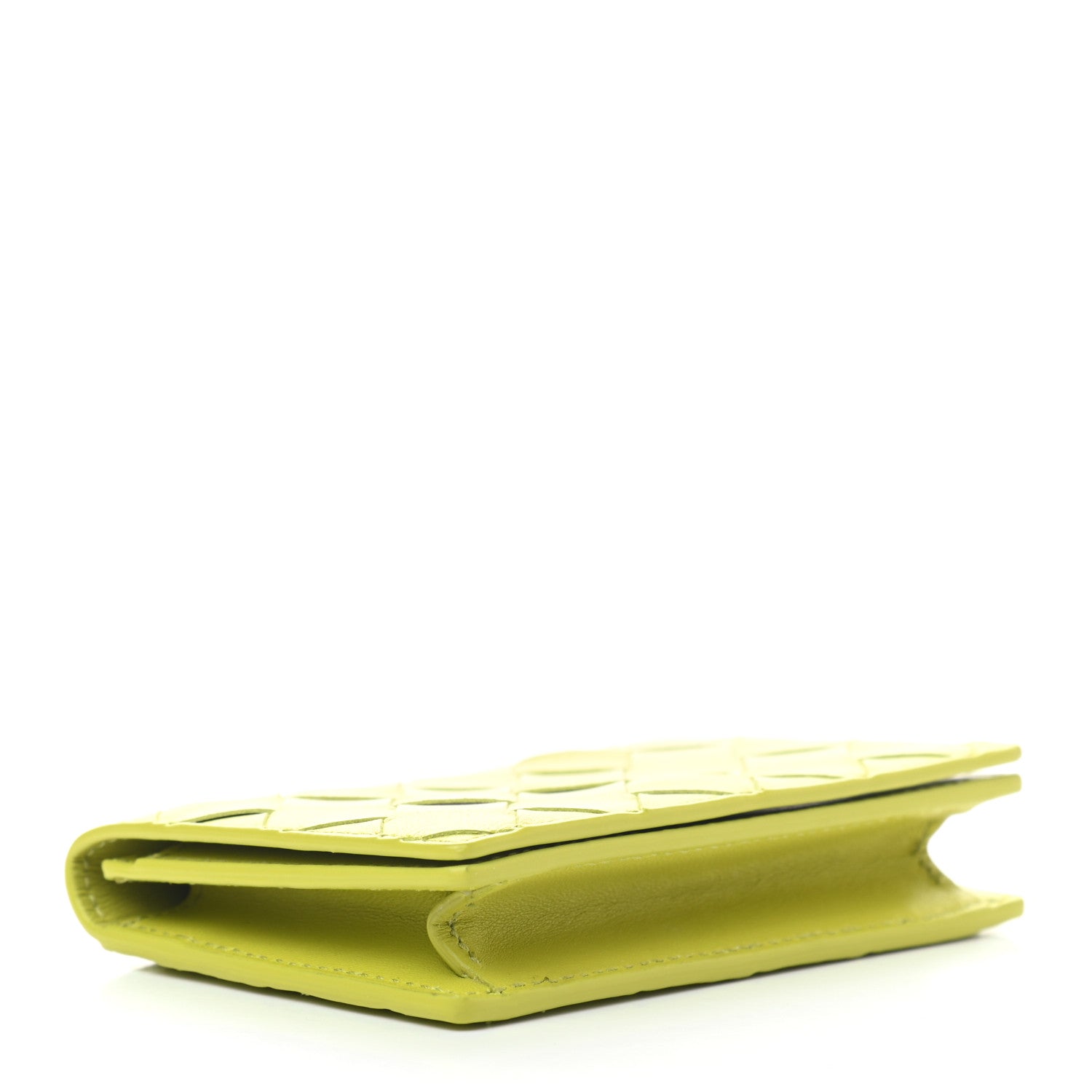 Bottega Veneta Nappa Intrecciato Card Holder Kiwi 4 of 6