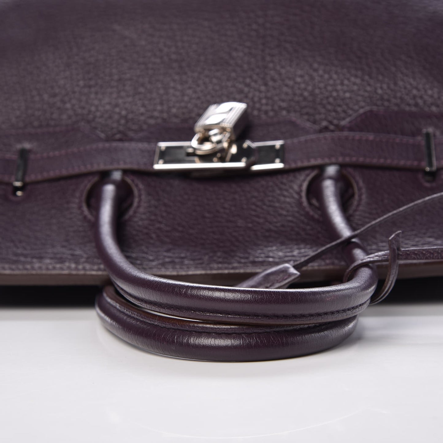 Taurillon Clemence Birkin 35 Raisin