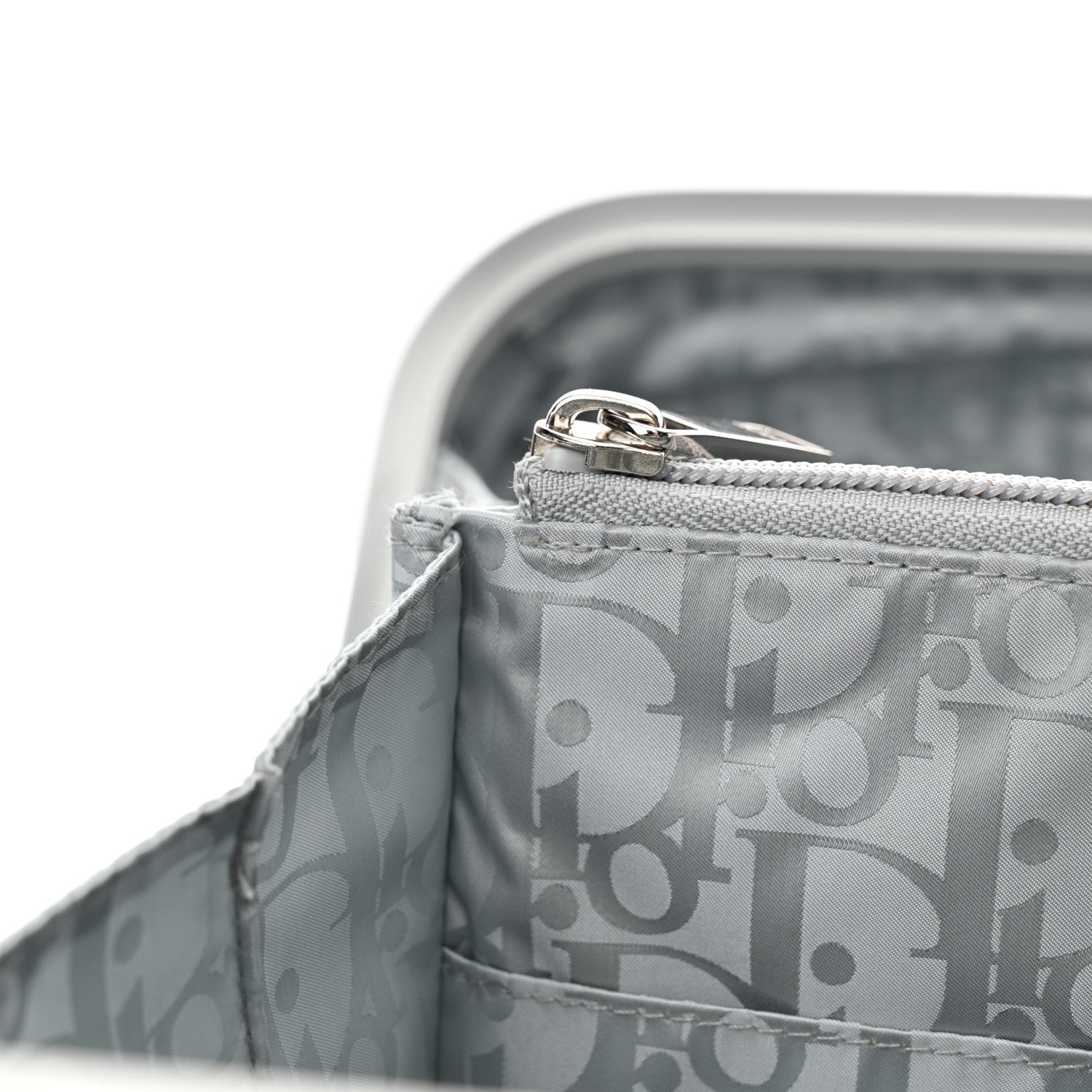 Christian Dior X RIMOWA Aluminum Oblique Hand Case Grey 14 of 19