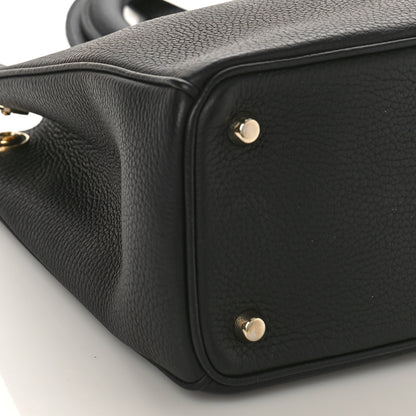 Christian Dior Bullcalf Medium Diorissimo Tote Black Rose Indien 8 of 9
