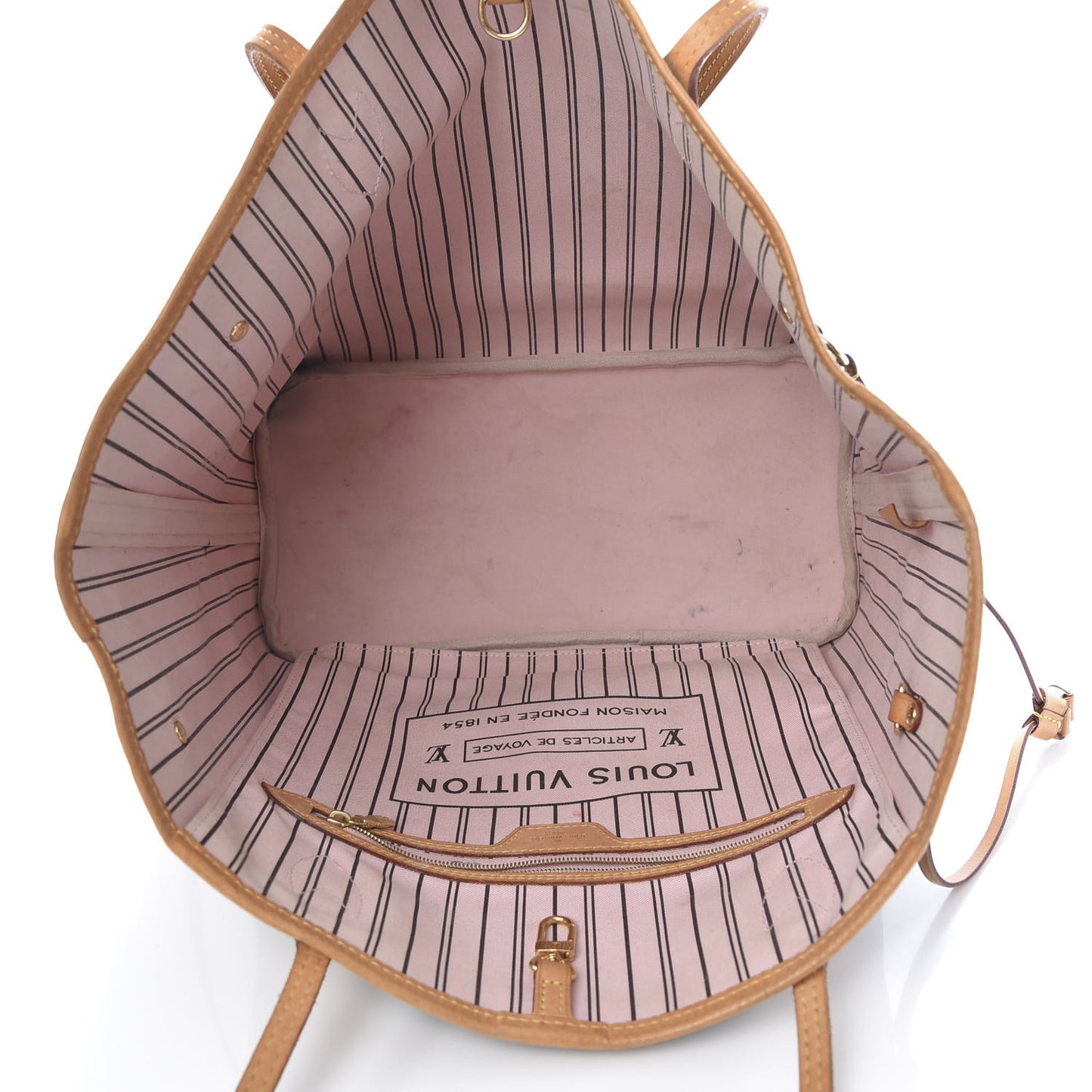 Monogram Neo Neverfull MM Rose Ballerine