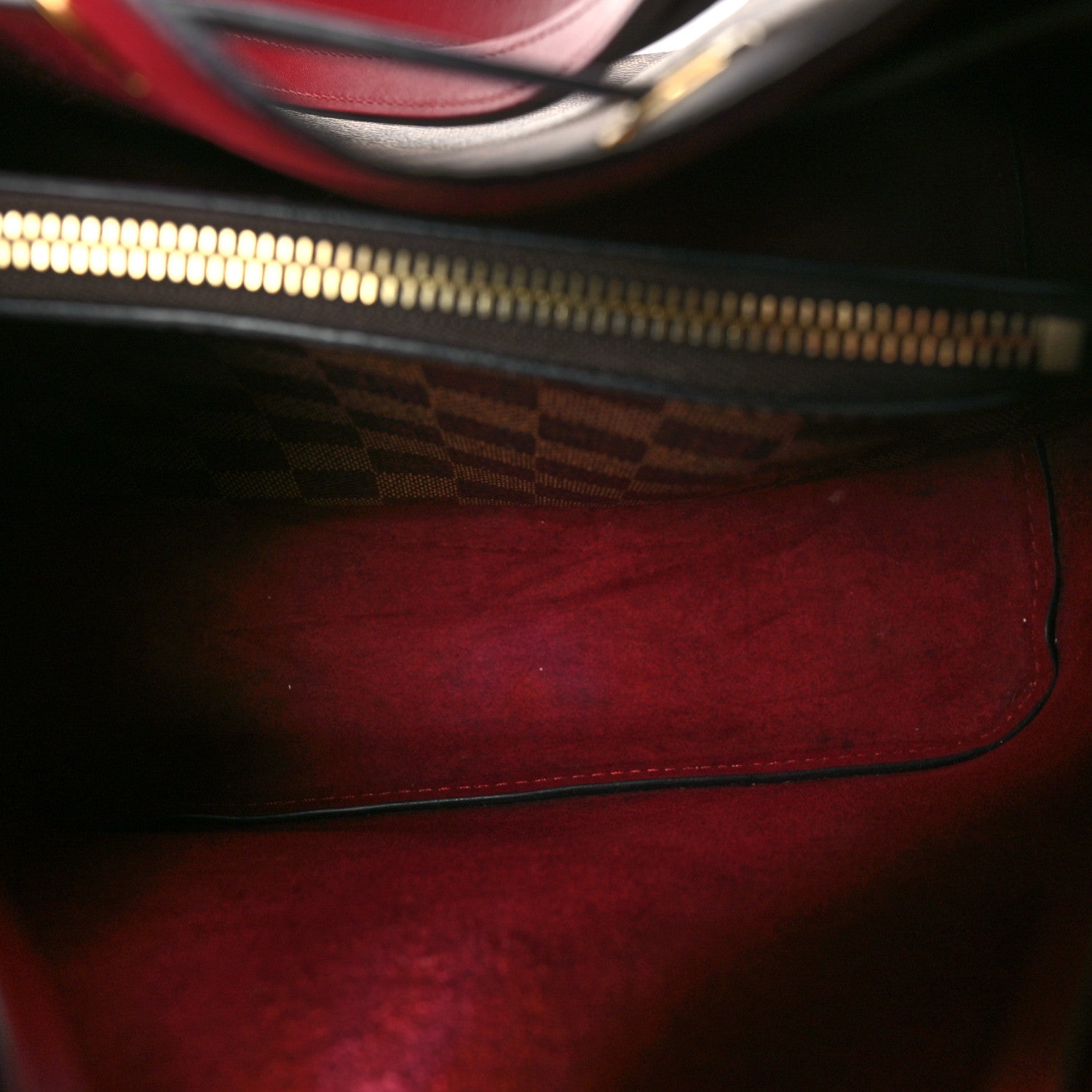 Louis Vuitton Damier Ebene Neonoe MM  Cherry Berry 5 of 9