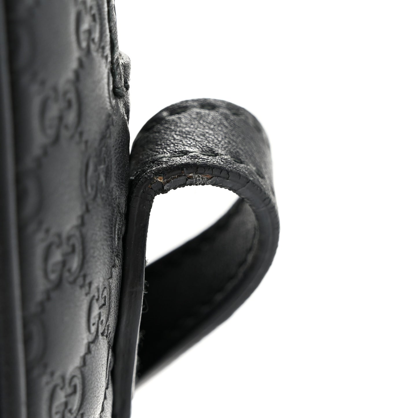 Microguccissima Mini Bree Messenger Bag Black