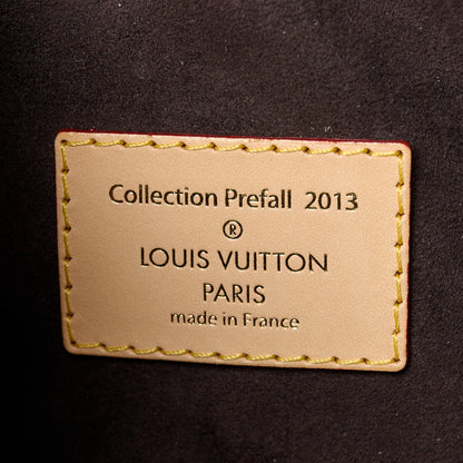 Louis Vuitton Monogram Tuffetage Deauville Cube Red 6 of 13