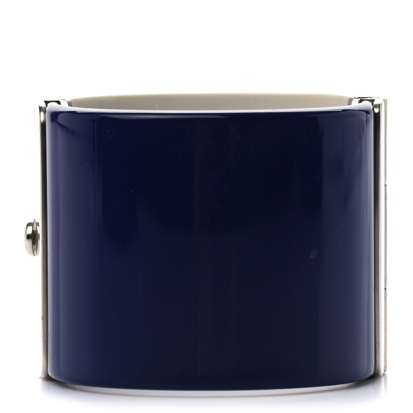 Resin Pearl CC Cuff Cream White Blue