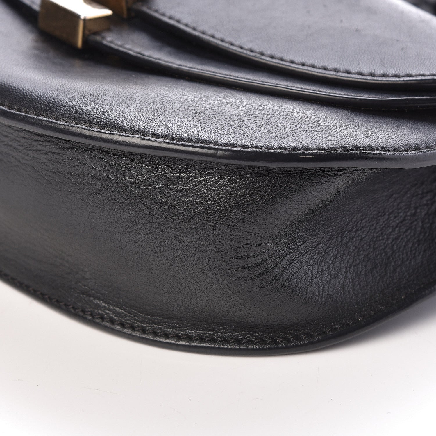 Chloe Calfskin Mini Georgia Crossbody Bag Black 9 of 16